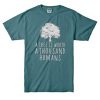 A tree is worth 1000 humans organic blue spource shirt