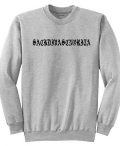 ARIANA GRANDE GREY SWEATSHIRT