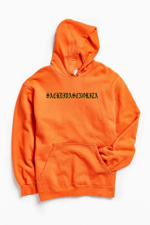 ARIANA GRANDE ORANGE HOODIE