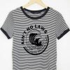 Ain't no law zebra ringer female tees