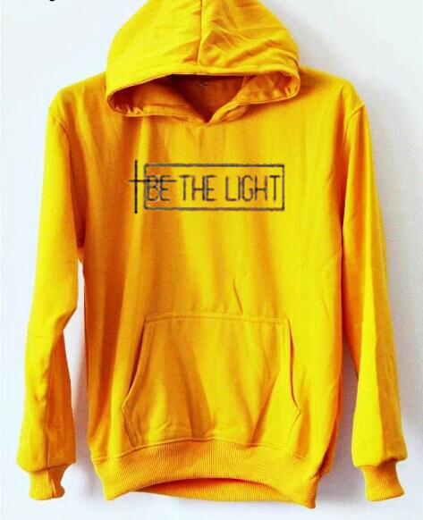 Be The Light Yellow Hoodie 
