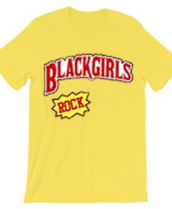 Black Girls Rock yellow t shirts