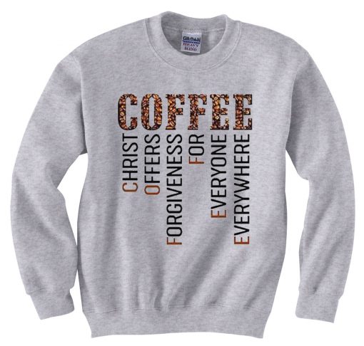 COFFEE GREY SWEATSHIRTS