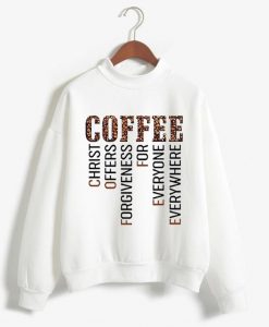 COFFEE WHITE SWEATSHIRTS