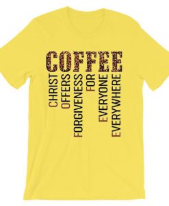 COFFEE YELLOW TEES