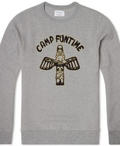 Camp Funtime grey sweatshirts