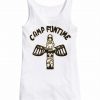 Camp Funtime whiet tank top