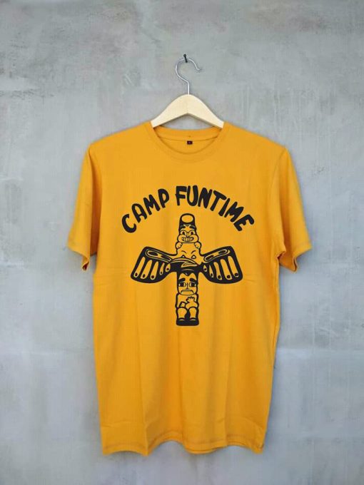 Camp Funtime yellow t shirts