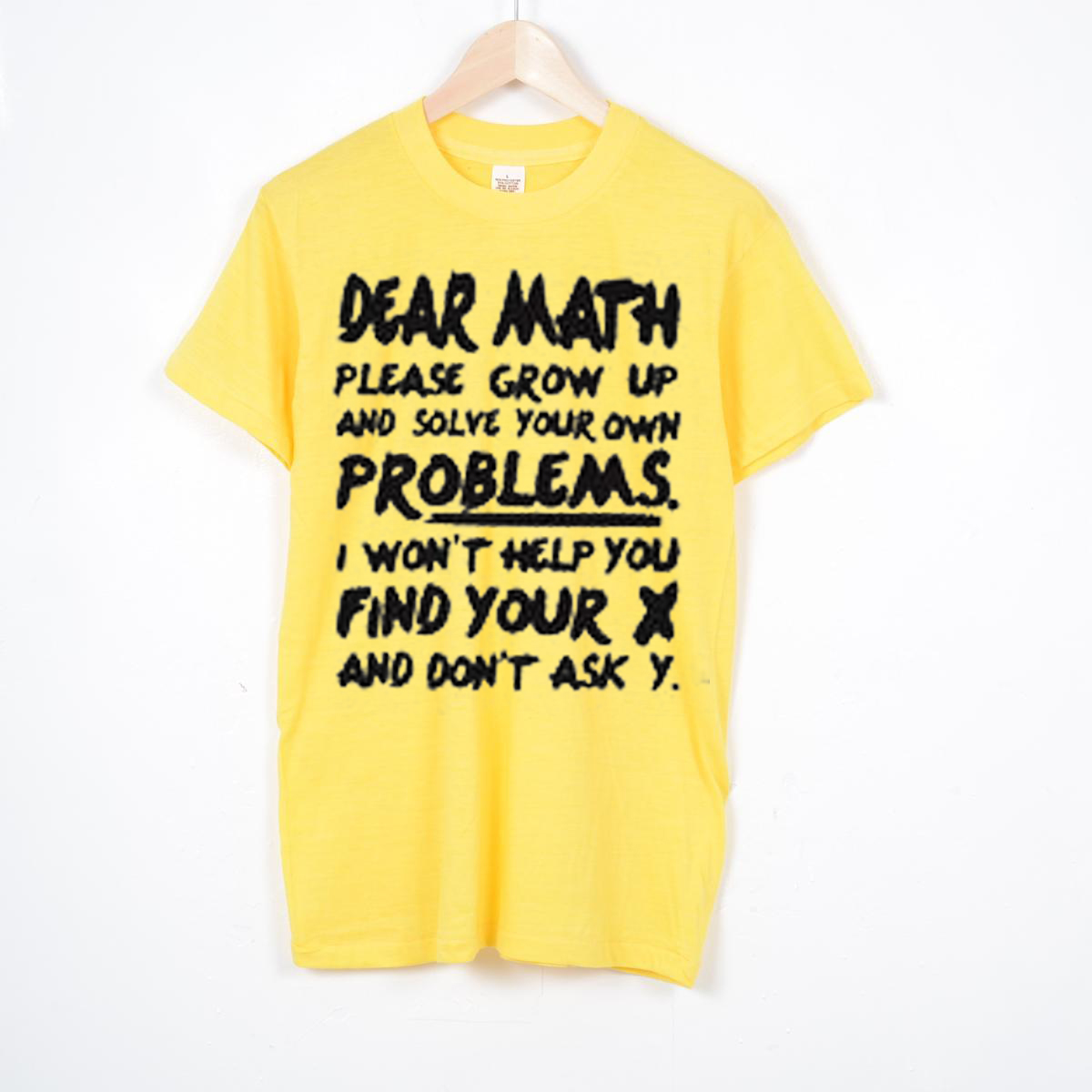 dear math t shirt