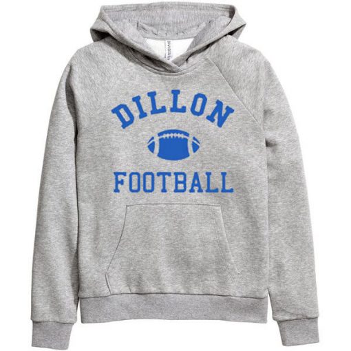 Dillon Panthers Football grey hoodie