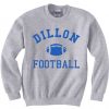 Dillon Panthers Football grey sweatshirts