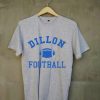 Dillon Panthers Football grey t shirts