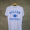 Dillon Panthers Football white t shirts