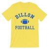 Dillon Panthers Football yellowt t shirts