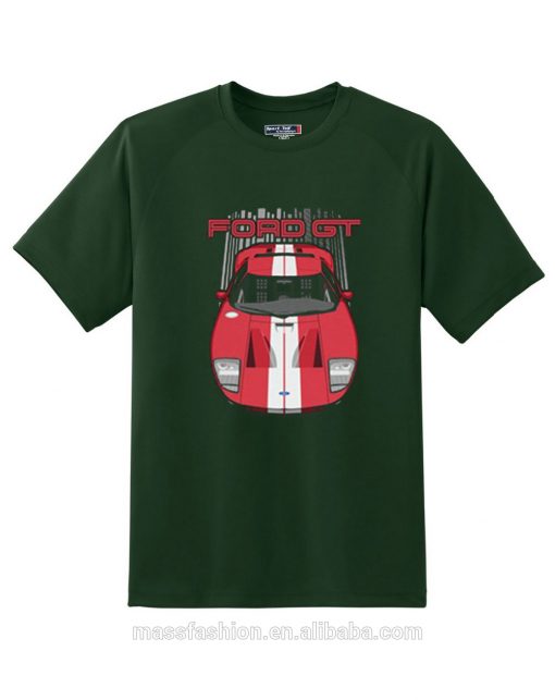 Ford GT 2005-2006 white line green tees