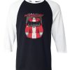 Ford GT 2005-2006 white line grey white sleeves raglan tees