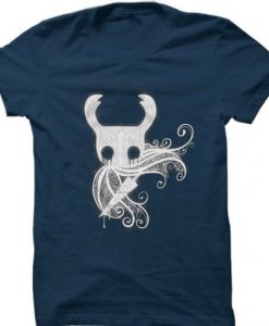 Hollow Knight blue navy tees