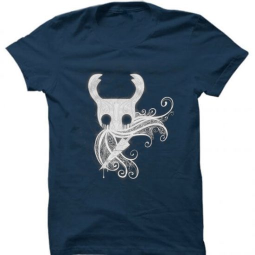 Hollow Knight blue navy tees