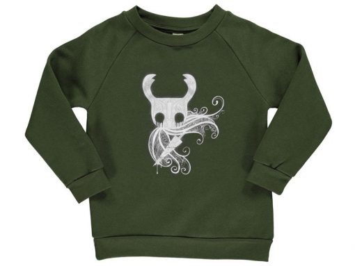 Hollow Knight green sweatshirts