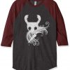 Hollow Knight grey brown sleeves raglan tees