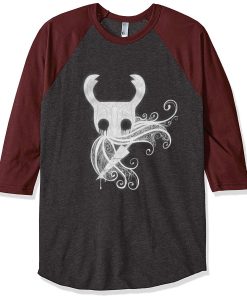 Hollow Knight grey brown sleeves raglan tees