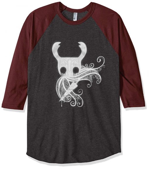 Hollow Knight grey brown sleeves raglan tees