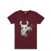 Hollow Knight maroon tees