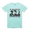 Jonas Brothers Happines begin premium green mint tees