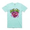 Jonas Girl Custom Airbrushed Green mint tshirts