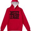 Justice League Exclusive red hoodie