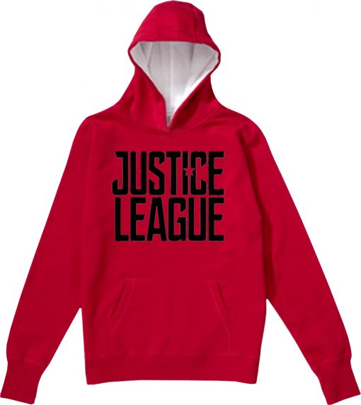 Justice League Exclusive red hoodie