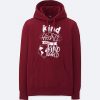 KIND HEART MAKE KIND WORLD MAROON HOODIE