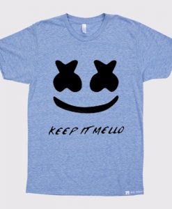 Keep It Mello Blue SeaT Shirts