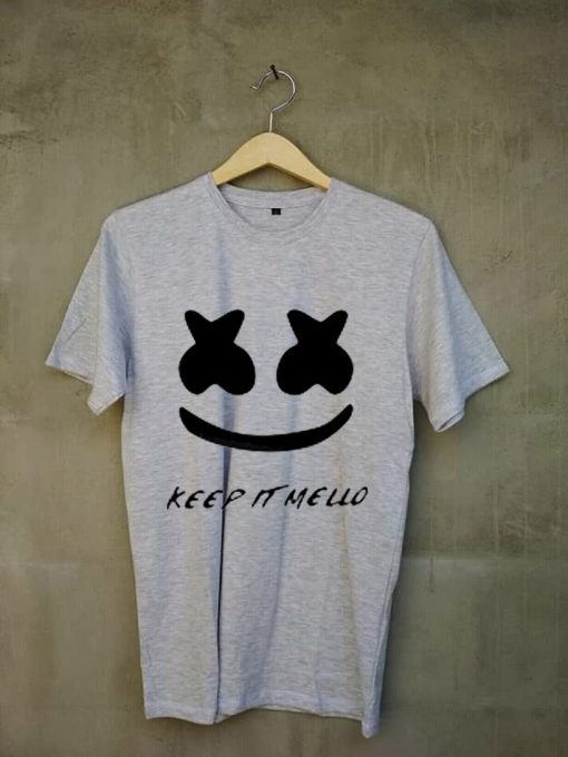 Keep It Mello Grey T shirts