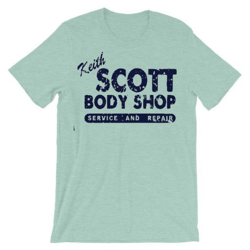 Keith SCOTT Body Shop One Tree Hill Unisex blue sea t shirts