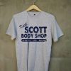 Keith SCOTT Body Shop One Tree Hill Unisex grey tees