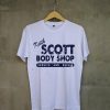 Keith SCOTT Body Shop One Tree Hill Unisex white tees