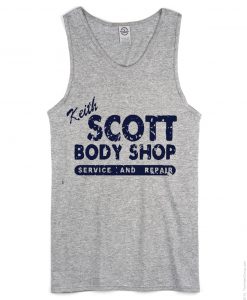 Keith SCOTT Body Shop One Tree Hill grey tank top