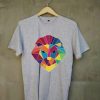 LION grey tees