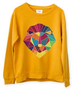 LION yellow sweatshirts