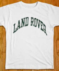 Land Rover unisex white tees