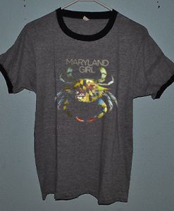 Maryland Girl grey ringer Tshirt