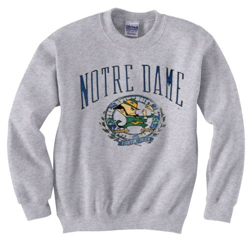 NORTE DAME Grey Sweartshirts