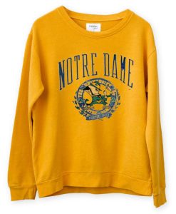 NORTE DAME Yellow Sweartshirts