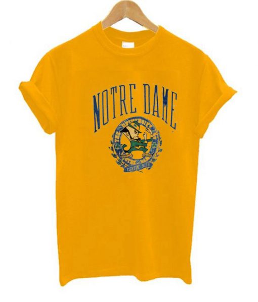 NORTE DAME Yellow Tees