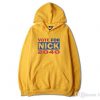 Nick Jonas Running for President Yellow Hodie