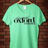 Oxford Comma green mint v neck woman tshirts