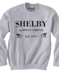 Shelby Company grey sweatshirts