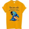 T shirt Ohana Means Family yellow tees