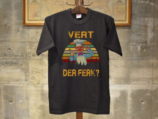 Vert Der Ferk Chef Black Tshirts